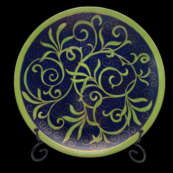 Oriental Accent Decorative Plate - Picture 2 of 6
